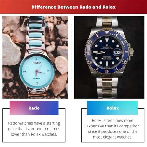 is rado better or rolex|Rolex vs Rado.